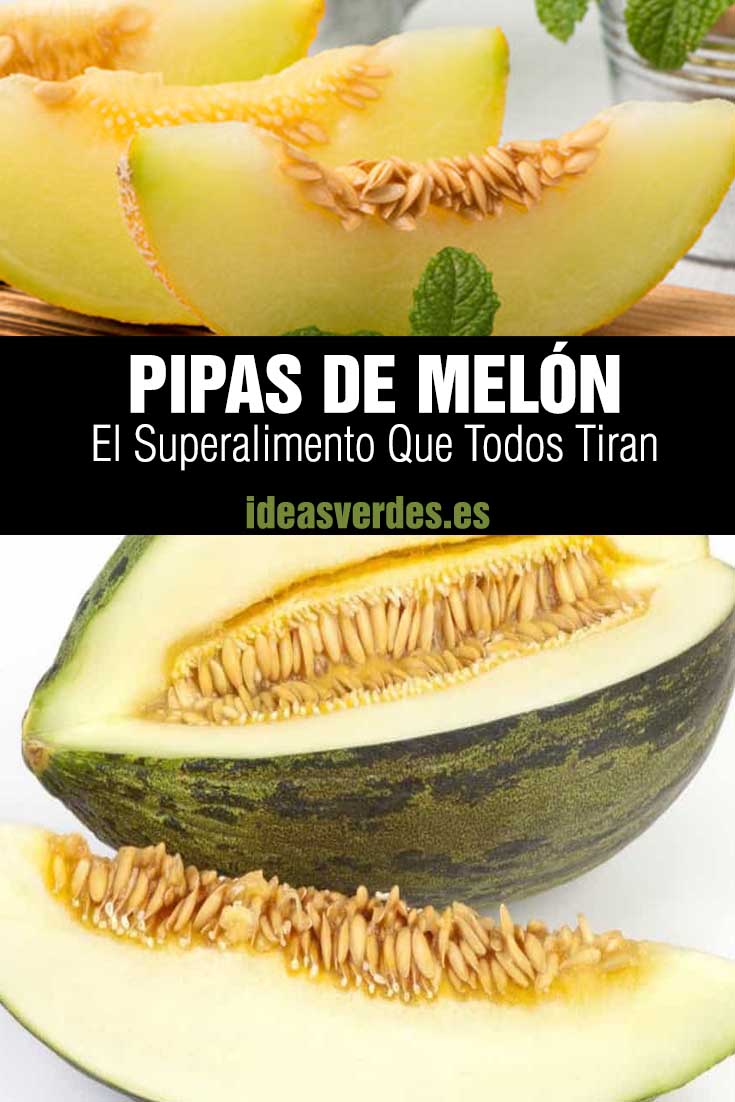 pipas de melón comer beneficios