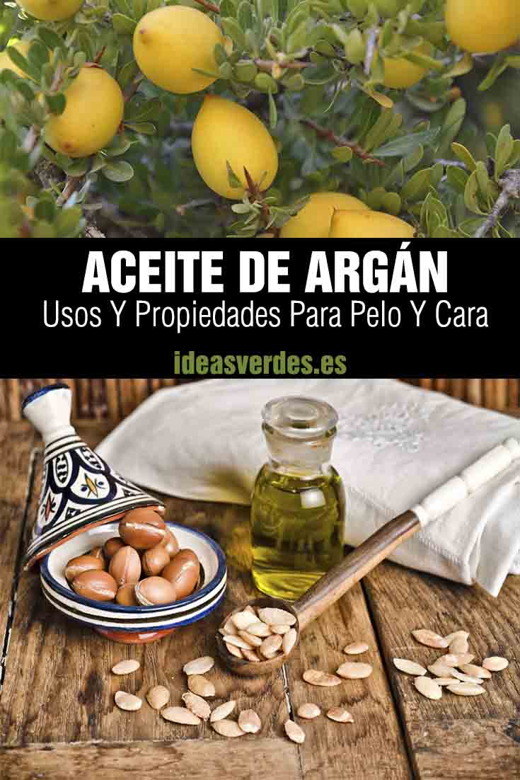 aceite de argán pelo