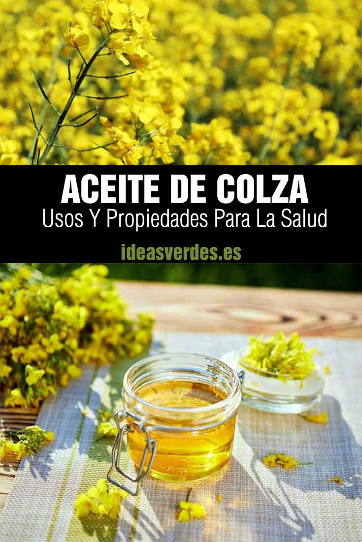 aceite de colza propiedades