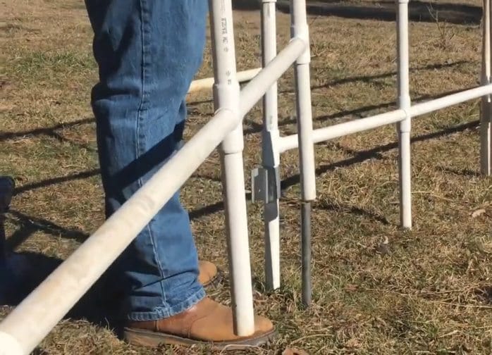 como montar un corral de pvc