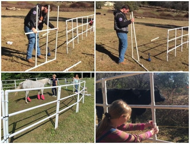 valla de pvc corral pvc