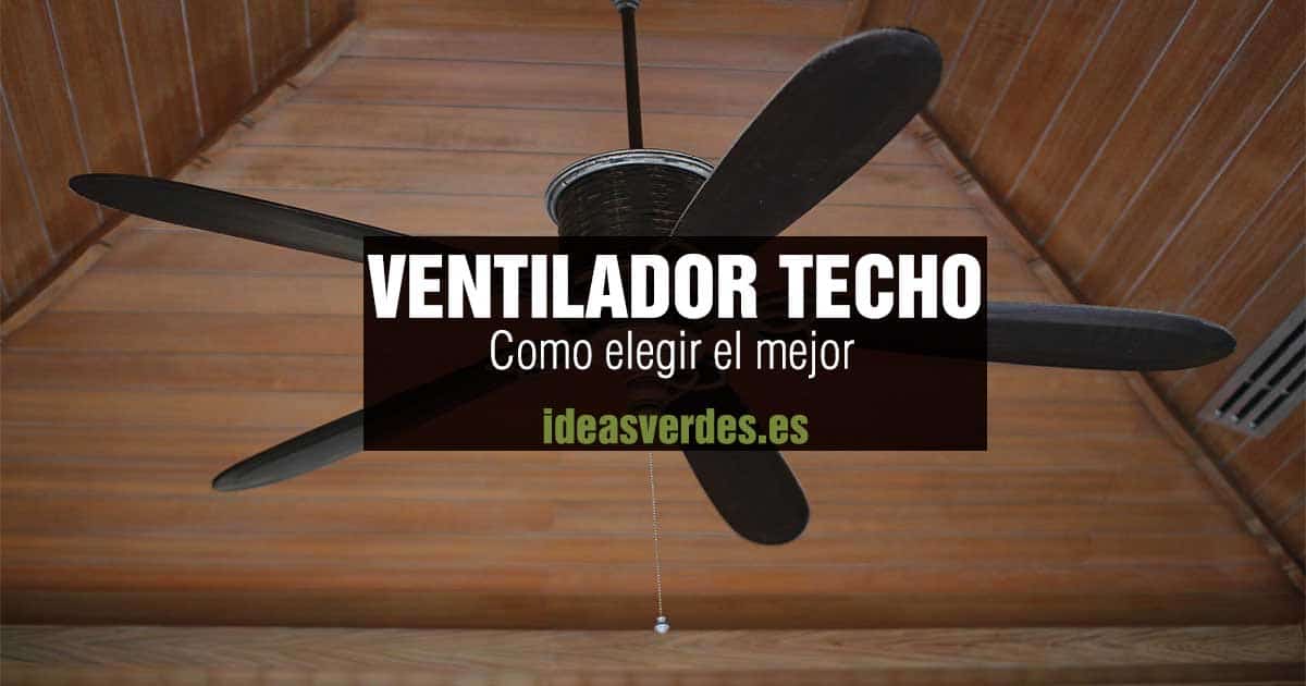ventilador techo