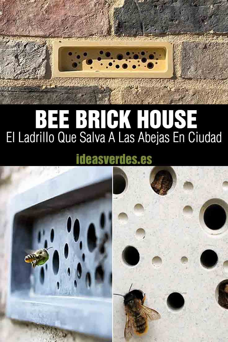 bee brick house ladrillo que salva abejas en la ciudad
