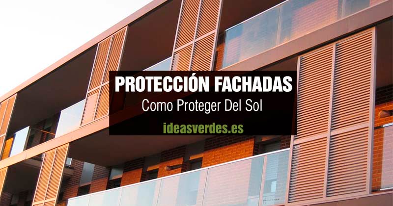 protección de fachadas