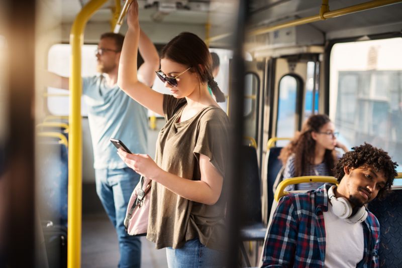 Reducir Huella de Carbono con transporte
