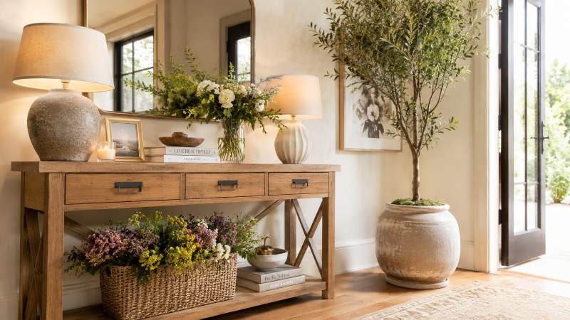 decoracion con plantas en casa