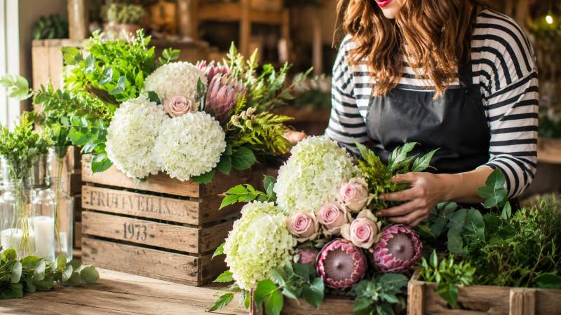 decorar en casa con flores