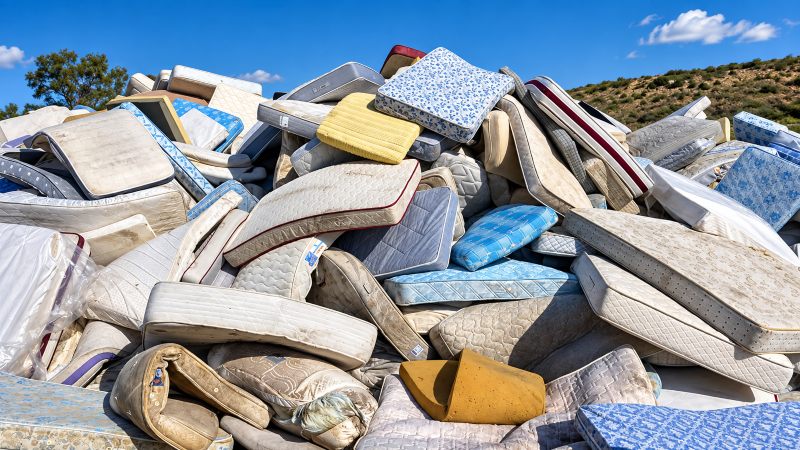 como reciclar colchones